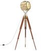 vidaXL Gulvlampe med stativ heltre mango 165 cm