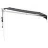 vidaXL Automatisk uttrekkbar markise antrasitt 3,5x2,5 m