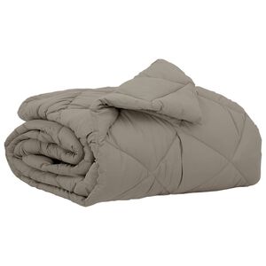 vidaXL Sommerdyne 200 x 140 cm Sommer 200 gsm Lysegr&aring;