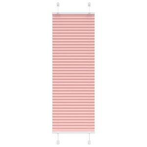 vidaXL pliss&eacute;gardin Rosa 40x100 cm Stoff Bredde 39,4 cm Polyester