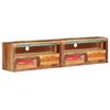 vidaXL TV-benker 2 stk 88x30x40 cm gjenvunnet heltre