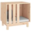 vidaXL Hundehus 60x45x57 cm heltre furu