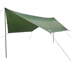 vidaXL Campingpresenning gr&oslash;nn 430x380x210 cm vanntett