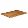 vidaXL Bordplate naturlig kant 100x80x3,8 cm heltre mango