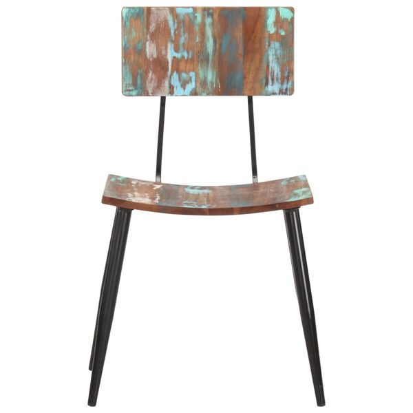 vidaXL Spisestoler 6 stk gjenvunnet heltre