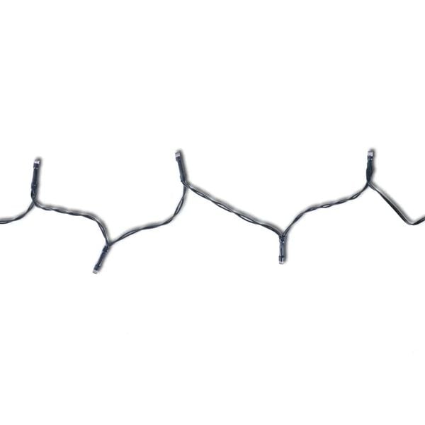 Soldrevet 24 LED Lysstreng, 3,8 m, 2stk