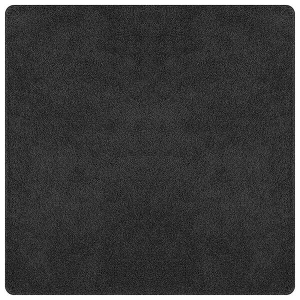 vidaXL Anti-sklisikker Shaggy Teppe M&oslash;rke gr&aring; 200 x 200 cm PP