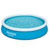 Bestway Oppbl&aring;sbart sv&oslash;mmebasseng Fast Set rundt 366x76 cm 57273