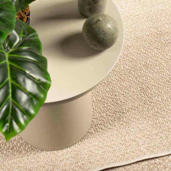 vidaXL Teppe ZIZUR beige 140x200cm jute-utseende innend&oslash;rs og utend&oslash;rs