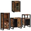 vidaXL Baderomsinnredningssett 4 stk. Flerfarget 55 x 35 x 60 cm