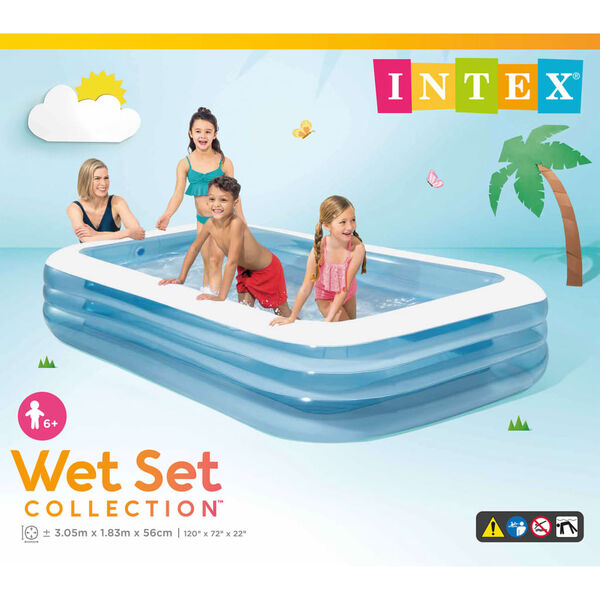 Intex Swim Center Familiebasseng 305x183x56 cm