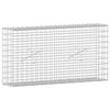 vidaXL Gabion med 5 mm tr&aring;d og 5x5 cm nett 100x20x50 cm