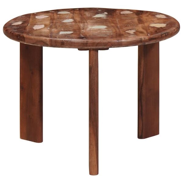 vidaXL Nestende Kaffebord 3 pcs Flerfarget Massiv gjenbrukt treverk