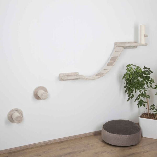 Kerbl Klatrevegg for katt Matterhorn tre beige