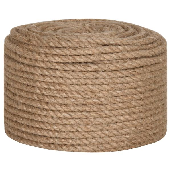 vidaXL Tau 100% jute 12 mm 250 m