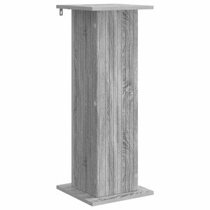 vidaXL Planteholder Gr&aring; sonoma 30,5 x 30 x 80,5 cm Konstruert tre