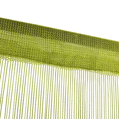 vidaXL Trådgardiner 2 stk 100x250 cm grønn