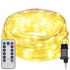 vidaXL Lyskabel 480 LED-lys Varmhvit 20 m