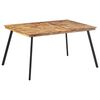 vidaXL Spisebord 148x97x76 cm heltre teak
