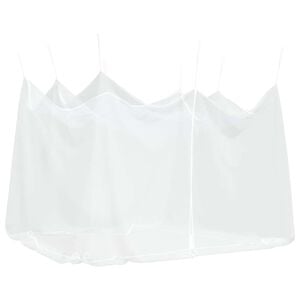 vidaXL Myggnett for utend&oslash;rs 220 mesh hvit 300x300x250 cm