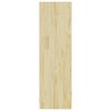 vidaXL Bokhylle/romdeler 104x33,5x110 cm heltre furu