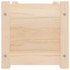 vidaXL Plantekasse 60x31x31 cm heltre furu