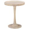 vidaXL Sidebord &Oslash;60x75 cm heltre mango