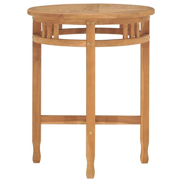 vidaXL Utend&oslash;rs spisestue 3 deler heltre teak