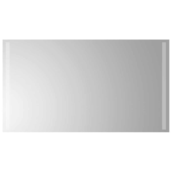 vidaXL Baderomsspeil med LED 90x50 cm
