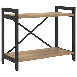 vidaXL Bokhylle Artisan Eik 60 x 30 x 50 cm Konstruert tre