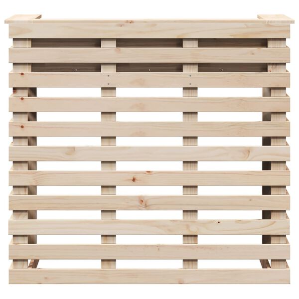 vidaXL Utend&oslash;rs barbord 113,5x50x103 cm heltre furu