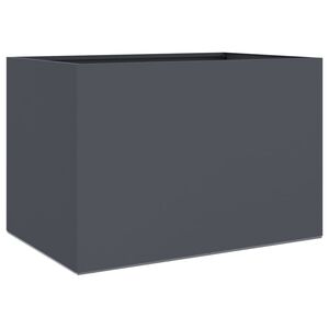 vidaXL Plantekasse antrasitt 62x40x39 cm st&aring;l