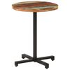 vidaXL Bistrobord rundt &Oslash;60x75 cm gjenvunnet heltre