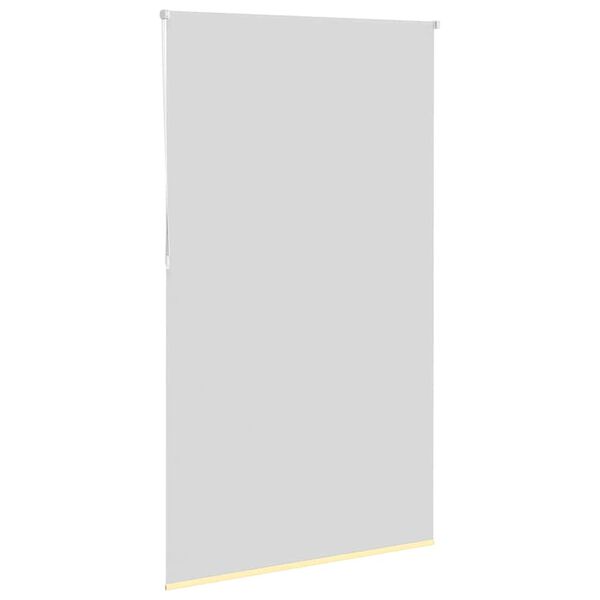 vidaXL Rullegardin lystette 125x210 cm stoff bredde 121,6 cm polyester