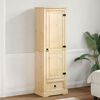 vidaXL Garderobe Corona 55x38x170 cm heltre furu
