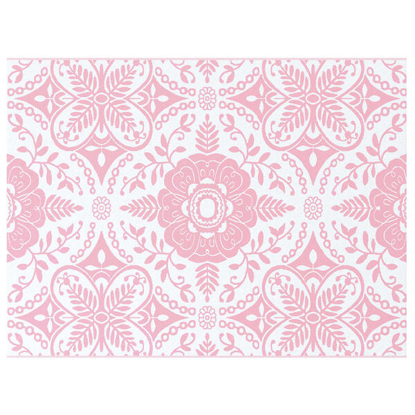 vidaXL Utendørs teppe ARAKIL Rosa 300 x 400 cm PP