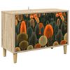 vidaXL TV-skap ZAANDAM 69 x 33 x 50 cm Sonoma Konstruert tre