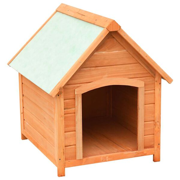 vidaXL Hundehus heltre furu & gran 72x85x82 cm