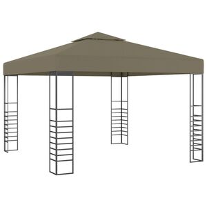 vidaXL Hagetelt 3x3 m gr&aring;brun 180 g/m&sup2;
