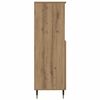 vidaXL Highboard artisan eik 60x36x110 cm konstruert tre