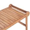 vidaXL Salongbord 100x50x45 cm heltre teak