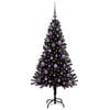 vidaXL Juletre Svart 150 cm PVC