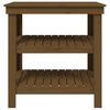 vidaXL Arbeidsbenk honningbrun 78,5x50x80 cm heltre furu