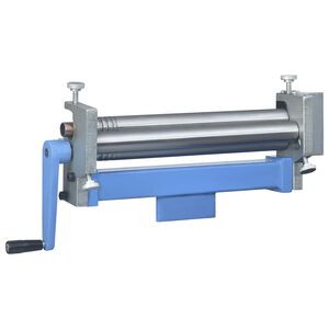 vidaXL Manuell platevalse for st&aring;lplater 320 mm