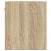 vidaXL Veggmontert nattbord 2 stk sonoma eik 38x34x40 cm