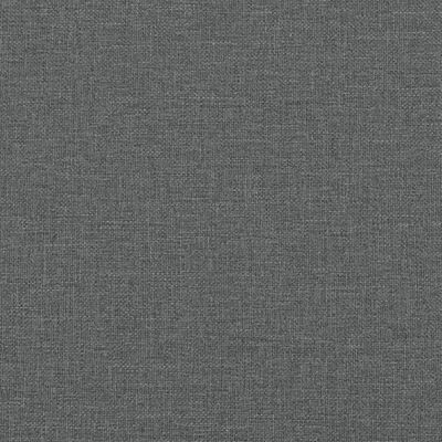 vidaXL Dagseng med madrass blå mørkegrå 90x190 cm stoff