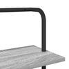 vidaXL Bokhylle Gr&aring; Sonoma 60 x 24 x 203 cm Konstruert tre