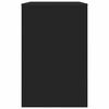 vidaXL Skrivebord med skuff Svart 100 x 50 x 78 cm Konstruert tre
