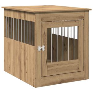 vidaXL Hundeburm&oslash;bler artisan eik 64,5x80x71 cm konstruert tre