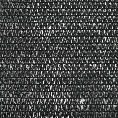 vidaXL Tennisskjerm HDPE 1,2x100 m svart